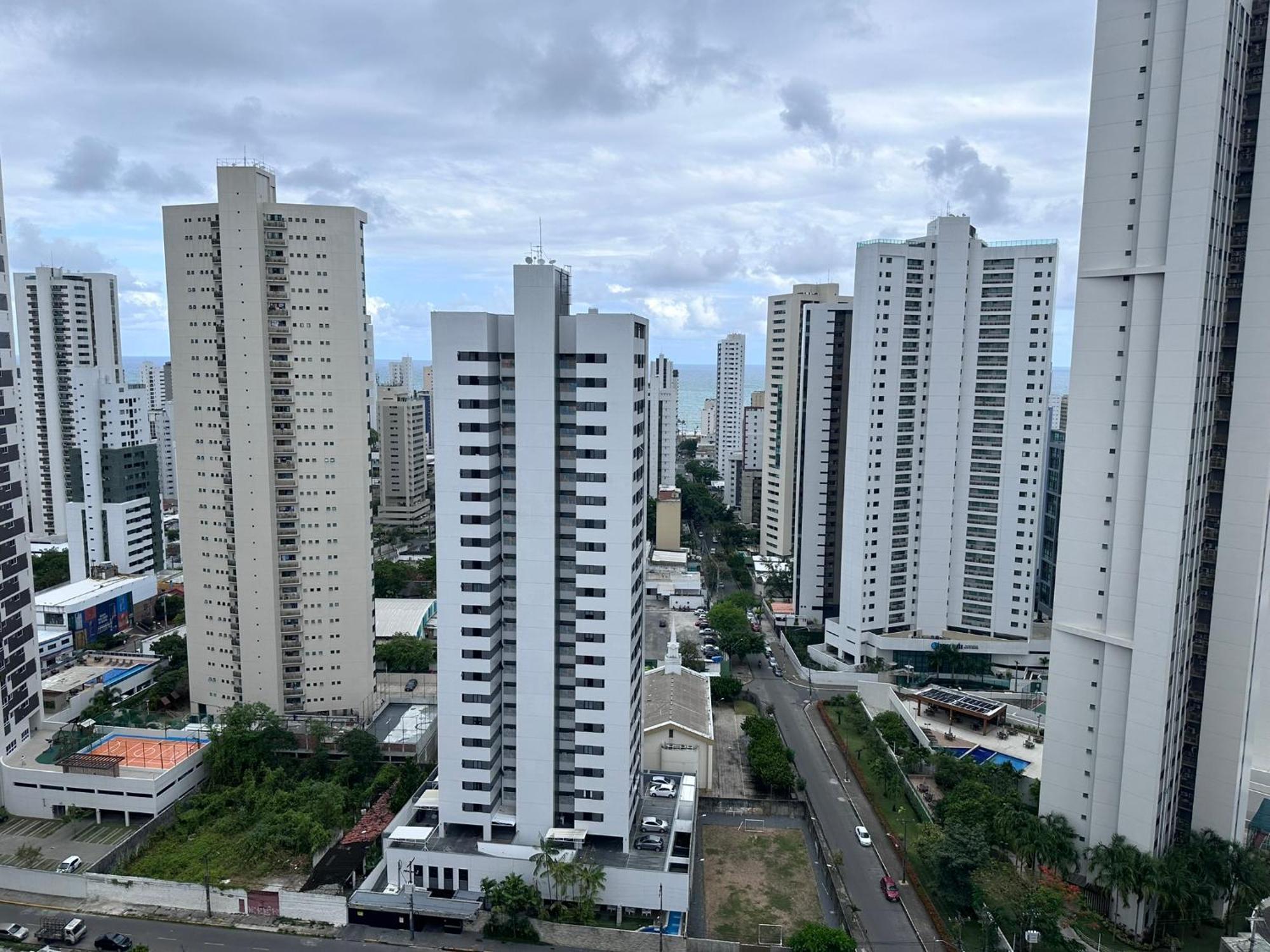 Flat - Boa Viagem Para Ate 5 Pessoas, Andar Alto Vista Mar, Piscina, Wifi 500Mbps, Recife Exteriör bild